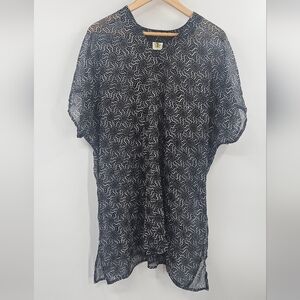 Black Swim Cover-Up Size XL